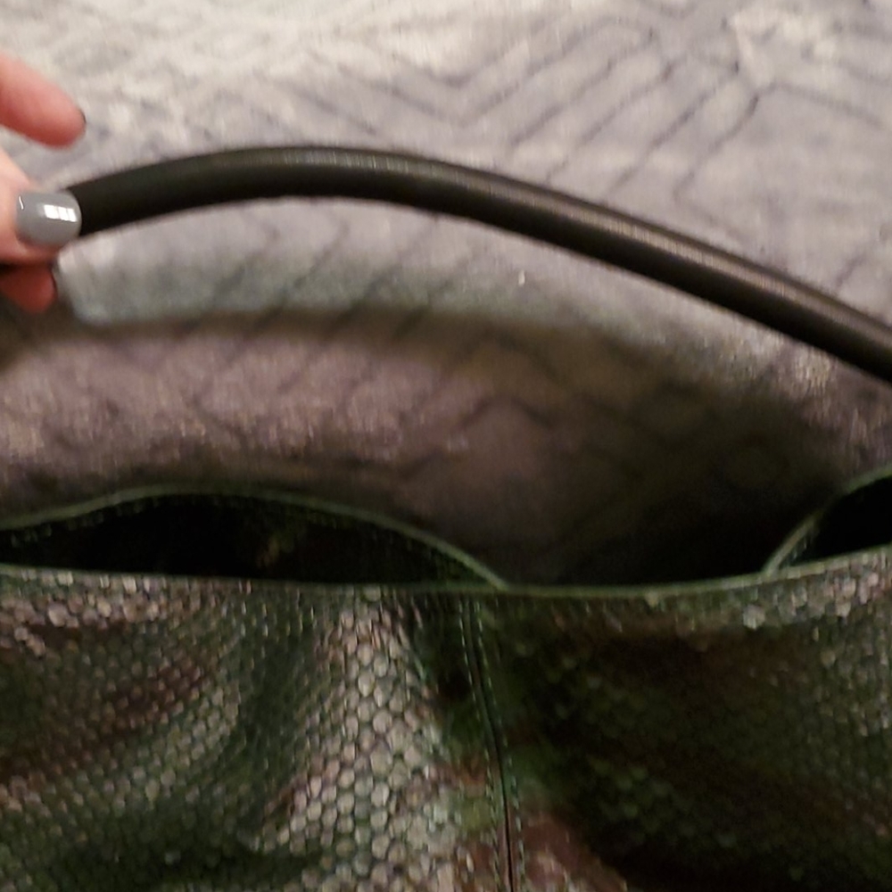 Textured Snake Print Liebeskind Purse - image 4